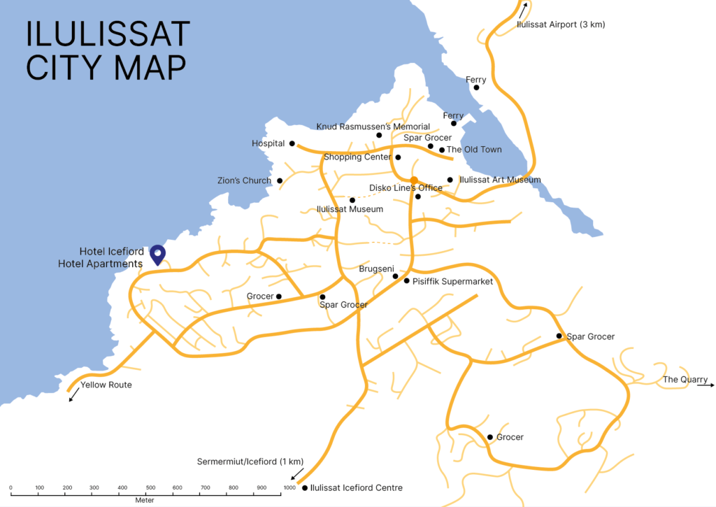 Ilulissat Map 2023