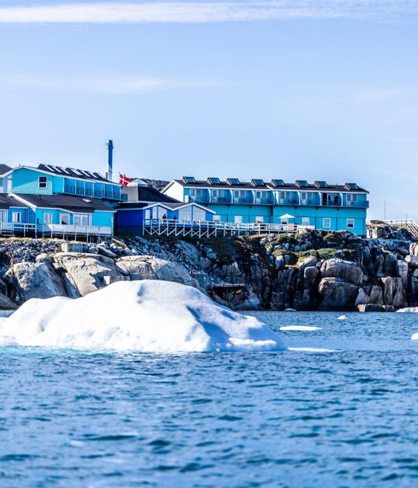 Hotel Icefiord, hotel ved vandet med isbjerg